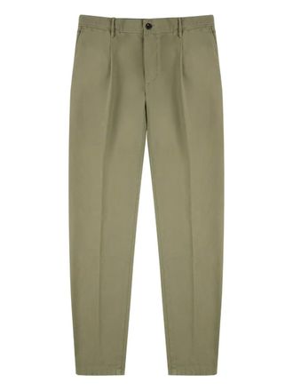 Incotex pleated trousers - Green