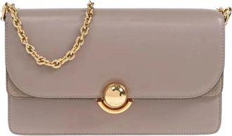 Furla Beige Crossbody Tas Sfera S - Dames - Schoudertassen - Beige - ONE Size - Leer - Tassen