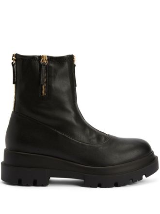 Giuseppe Zanotti 40mm Avice zipped ankle boots - Black