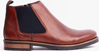 Rieker 14653-24 Mens Leather Boots Brown - Size UK 7.5