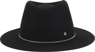 Maison Michel Andre Ball Chain Hat - Dames - Hoeden - Zwart - M - Accessoires