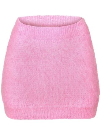 Nina Ricci Mini-rok van mohairmix - Roze