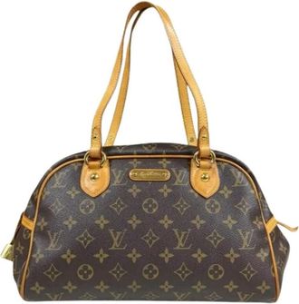 Louis Vuitton Pre-owned Handbags, female, Brown, Size: ONE SIZE Pre-owned Monogram Shoulder Bag