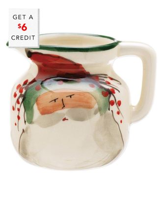 Vietri Vietri Old St. Nick Creamer With $7 Credit
