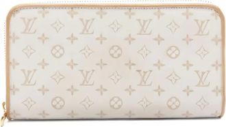 Louis Vuitton 2021s Zippy portemonnee met monogram - Beige