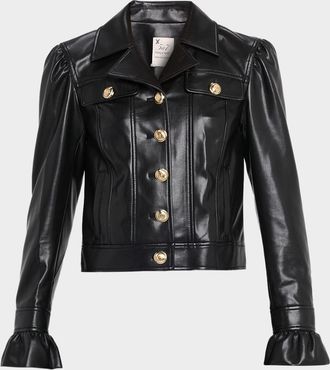 Cinq à Sept Deryn Vegan Leather Jacket