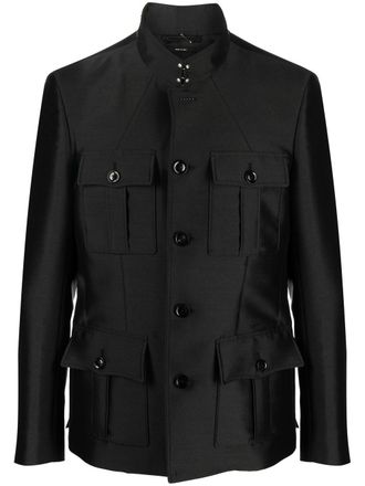 Tom Ford Giacca stile militare - Nero