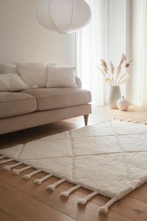 ORIGINS Berber Diamond Ivory | Size: 200 cm x 290 cm