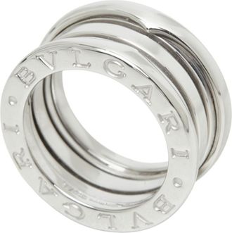 Bulgari White Gold White Gold (18K) Band Ring (Pre-Owned)