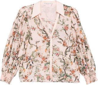 Alice & Olivia Alice + Olivia Womens Charis Printed Blouse