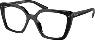 Prada Glasses, female, Black, Size: 53 MM PR 16Zv Optical Frame