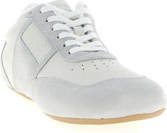Maison Margiela Mens White Calfskin Athletic Sneakers