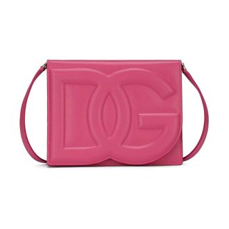 Dolce & Gabbana Schoudertas - Dames - Tassen - Roze - Maat: ONE Size