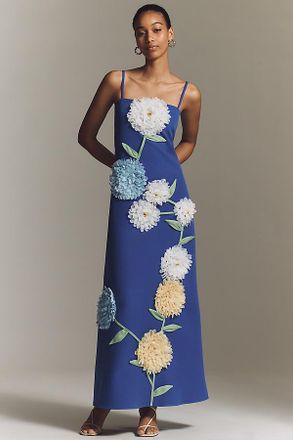 Elliatt Buttercup Floral Appliqu&eacute; Maxi Dress