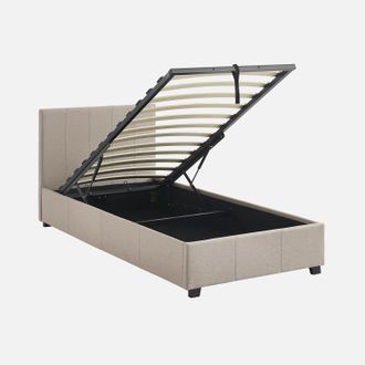 Sweeek Cama Con Somier Abatible Y Cabecero, 90x190cm