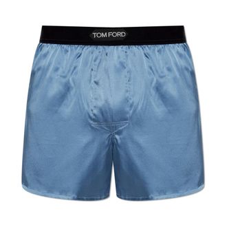 Tom Ford Heren, Ondergoed, Blauw, Maat: M Zijde