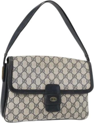 Gucci Pre-owned Shoulder Bags, female, Blue, Size: ONE SIZE Pre-owned Plastic Shoulder Bag