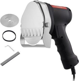 OEM Elektrisches Schawarma-messer, 80 W, T&uuml;rkisches Kebab-messer, Kommerzieller Gyro-schneider Aus Edelstahl, D&ouml;ner-kebab-fleischschneider Mit 2 Klingen, 