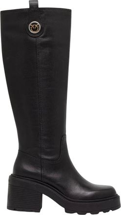 Pinko Pinko - Altea 05 - Dames - Schoenen - Zwart - Maat: 38 EU Leer