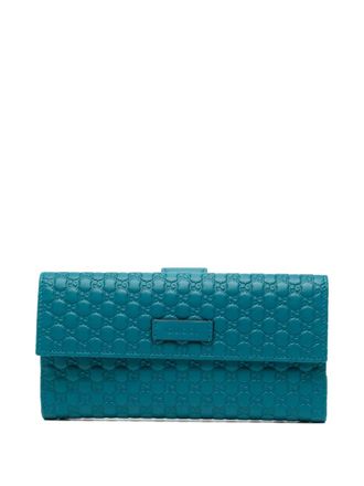 Gucci Double G wallet - Blue