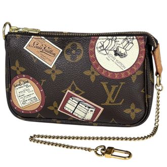 Louis Vuitton Brown Monogram Pochette Pouch (Pre-Owned)