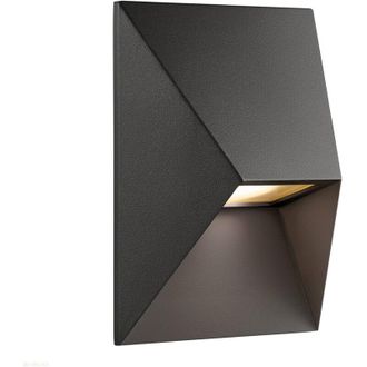 Nordlux Pontio Aplique Abajo Exterior Negro Ip54 Gu10