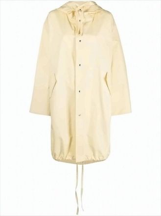 Jil Sander Hooded Lightweight Jacket With Fishtail Hem