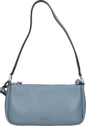 Rebelle Lola-Baguette Mwind - Dames - Schoudertassen - Blauw - ONE Size - Leer - Tassen