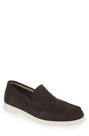 BOSS Sienne Moc Toe Loafer in Dark Brown at Nordstrom Rack, Size 8Us / 7Uk