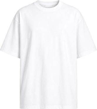 low brand Logo Jersey Elast - - Tops - Uomo - Bianco - M