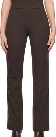 Rag & Bone Irina Ponte Trouser In Brown
