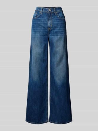 Lauren Ralph Lauren Wide Leg Jeans im 5-Pocket-Design in Jeansblau, Gr&ouml;&szlig;e 40