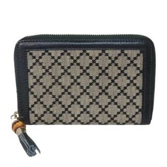Gucci Pre-owned Wallets, female, Beige, Size: ONE SIZE Pre-owned Diamante Wallet (bi-fold)
