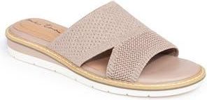 Me Too Hollie Slide Sandal in Quartz Metallic at Nordstrom Rack, Size 9.5