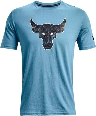 Under Armour Project Rock Brahma Bull Short Sleeve T-shirt Sky Blue 1371214-416