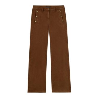 Luisa Cerano Mujer, Vaqueros, Marr&oacute;n, Talla: M