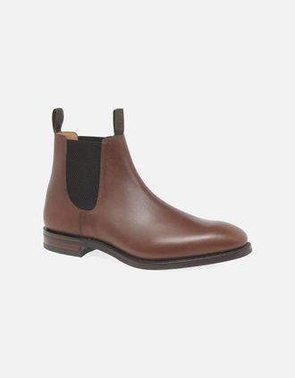 Loake Mens Chatsworth Mens Classic Chelsea Boots - Brown - Size: 10.5