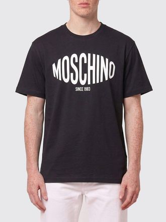 Moschino T-shirt in cotone con logo Moschino Couture