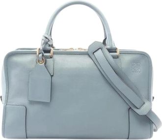 Loewe Pre-owned Handbags, female, Blue, Size: ONE SIZE Pre-owned Handbag