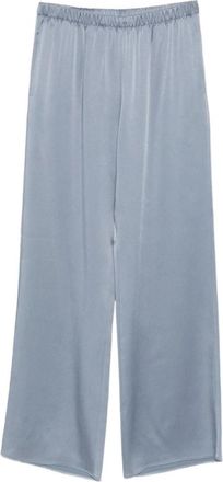 Le Tricot Perugia Palazzo Broeken - Dames - Wijde Broeken - Blauw - S - Broeken