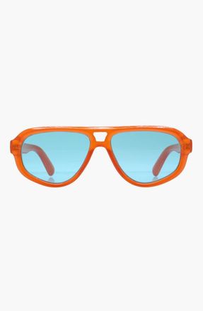 Reality Eyewear Ryder Sunglasses in Ochre at Nordstrom