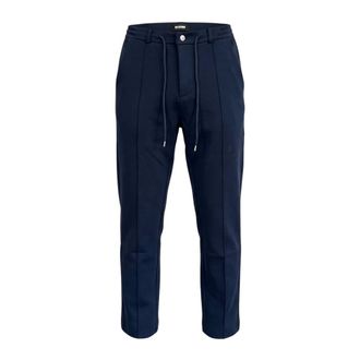 H&egrave;SKIMO Jogger Interlock - Heren - Broeken - Blauw - Maat: XL Jersey