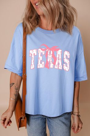 Azura Exchange Texas Boog Korte Mouwen T-shirt