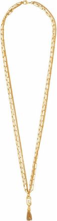 Balmain Sync Golden Brass Long Necklace at Nordstrom