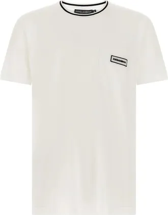 Dolce & Gabbana Uomo, Top, Bianco, M, new