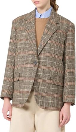 Max Mara Giacca Weekend - Dames - Blazers - Bruin - S - Wol - Jassen