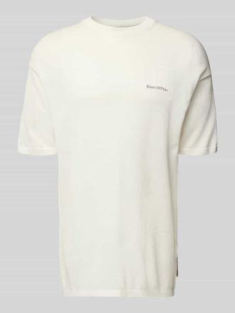 Marc O'Polo Regular Fit T-Shirt aus reiner Baumwolle Marc OPolo &times; DFB Travel Collection in Offwhite, Gr&ouml;&szlig;e XXL