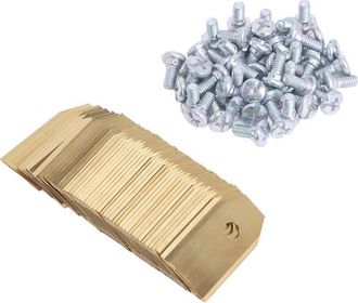 OEM Cuchillas De Repuesto Para Cortac&eacute;sped Rob&oacute;tico Husqvarna, De Acero Inoxidable Dorado (45 Piezas)