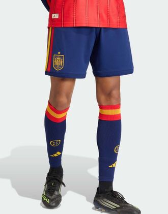 adidas Spain 26 Home Authentic - Pantaloncini blu scuro