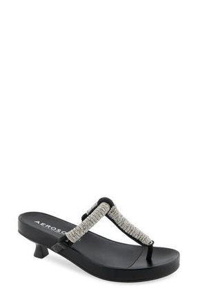 Aerosoles Crystal Rope Sandal in Black Rope at Nordstrom Rack, Size 8.5